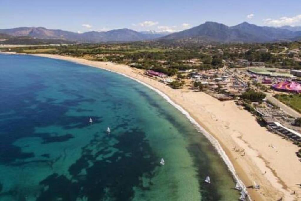 Porticcio : Magnifique T2 Piscine Vue Mer Grosseto-Prugna Dış mekan fotoğraf